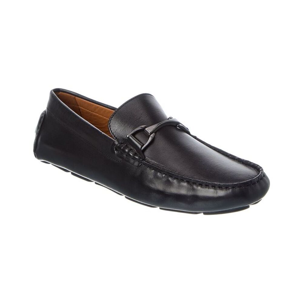 Allen Edmonds Lando Leather Driver, Black
